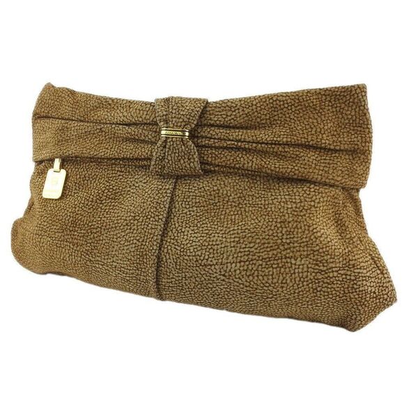 Borbonese Clutch purse Quail pattern ✨ Authentic ✨ - Picture 1 of 14